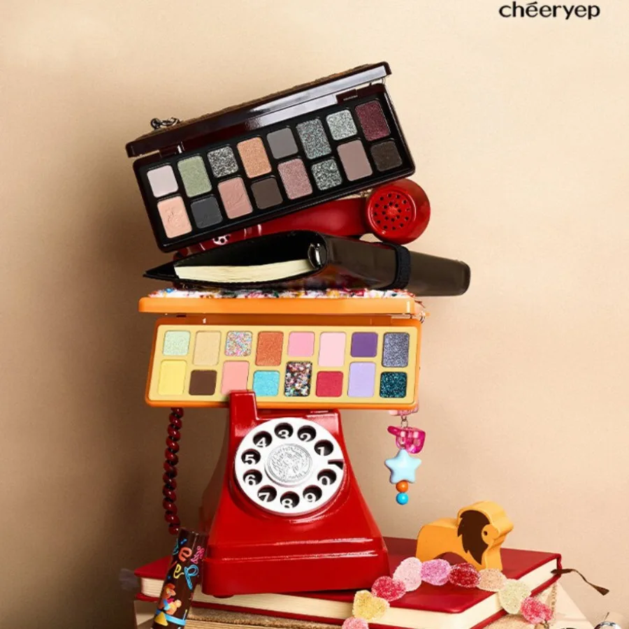 Cheeryep 16-Color Eyeshadow Palette Neutral Matte & Shimmer,Everyday Natural Earth-Toned Makeup,Highlighter & Shadow All-in-One