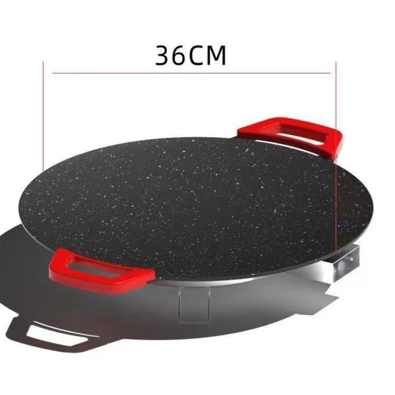 ElectricHousehold smokeless Non-stick barbecue pan Maifanshi barbecue pan Household frying