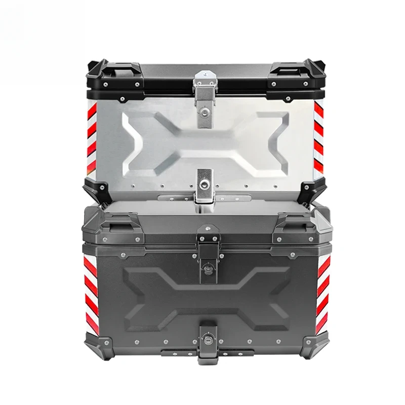 

Waterproof Top Box Motorcycle Aluminum Alloy Top Tail Motorcycles 65L