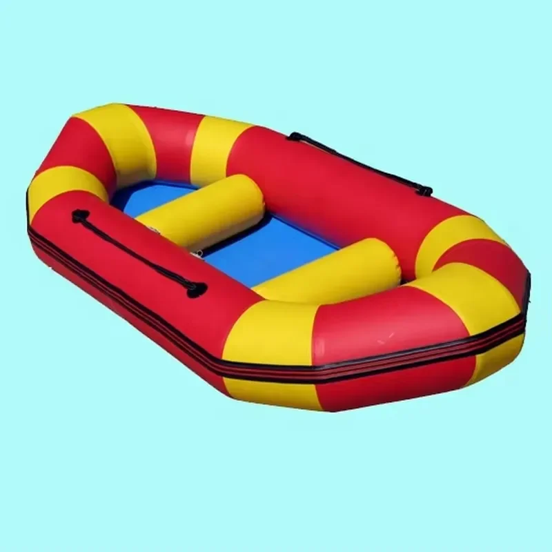 High Quality Pvc Inflatable Kayak Pontoon Boats Floating Boat Inflatable Water Raft Rowing Boats