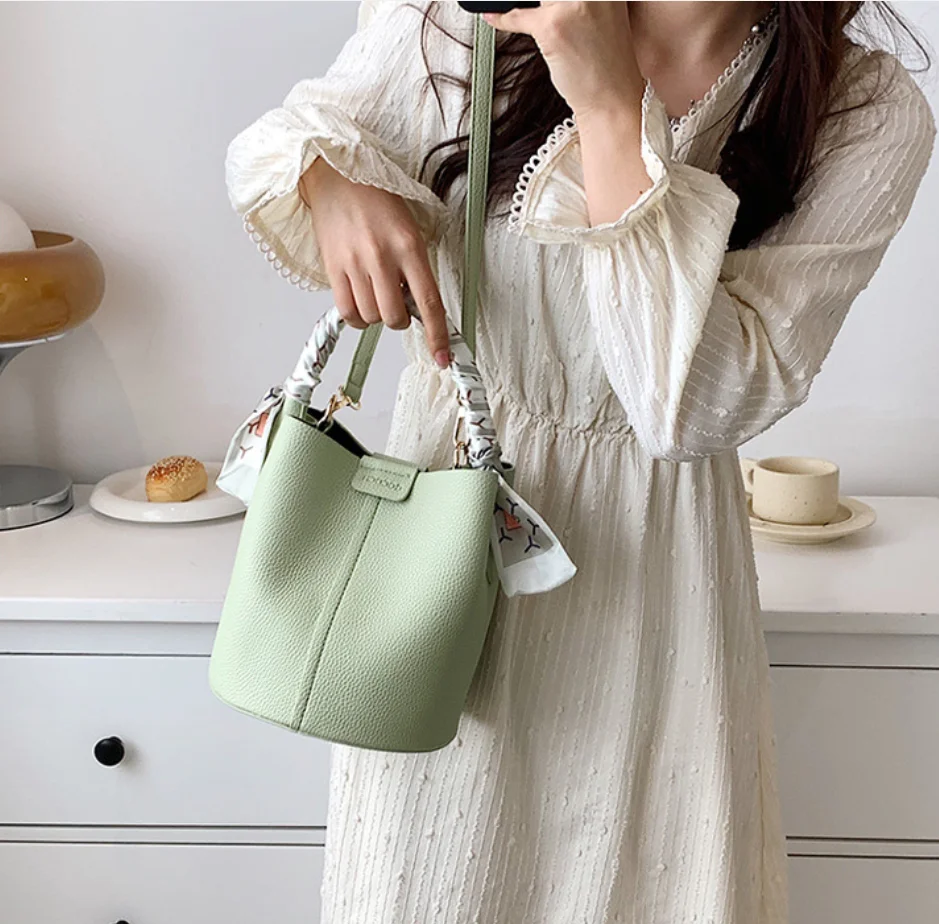 

Fashion Women Crossbody bags Shoulder Bag Luxury Brand Design Bucket bag Ladies PU Leather Portable Hand Bags Bolsos de mujer 가방