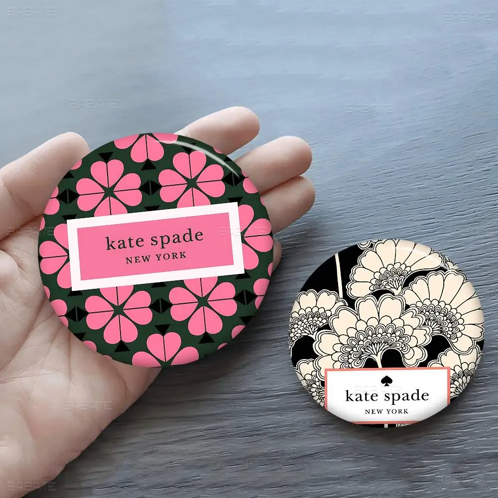 Fashion Brand K-Kate S-Spade Logo Anime Brooches Cute Cartoon  Badge Jacket Jeans Lapel Pin Gift Accessorie