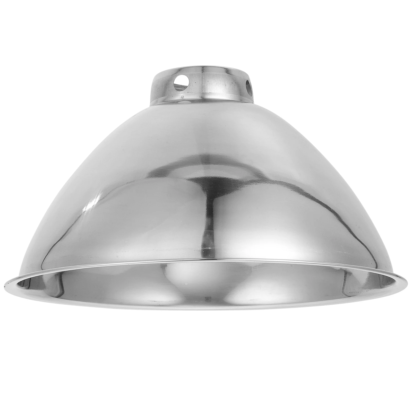 

Stainless Steel Lampshade Pendant Bulb Large Farmhouse Industrial Replacement Dome Decorate