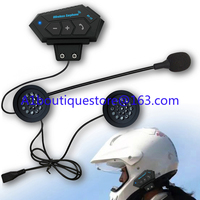 Helmet Bluetooth headset, BT-12 motorcycle helmet walkie-talkie, helmet communication system supports hands-free, stereo music