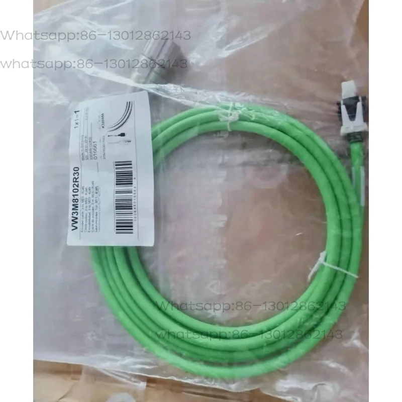 VW3M8102R30 Encoder Cable, Brand New Replacement for Industrial Servo Motor Encoder