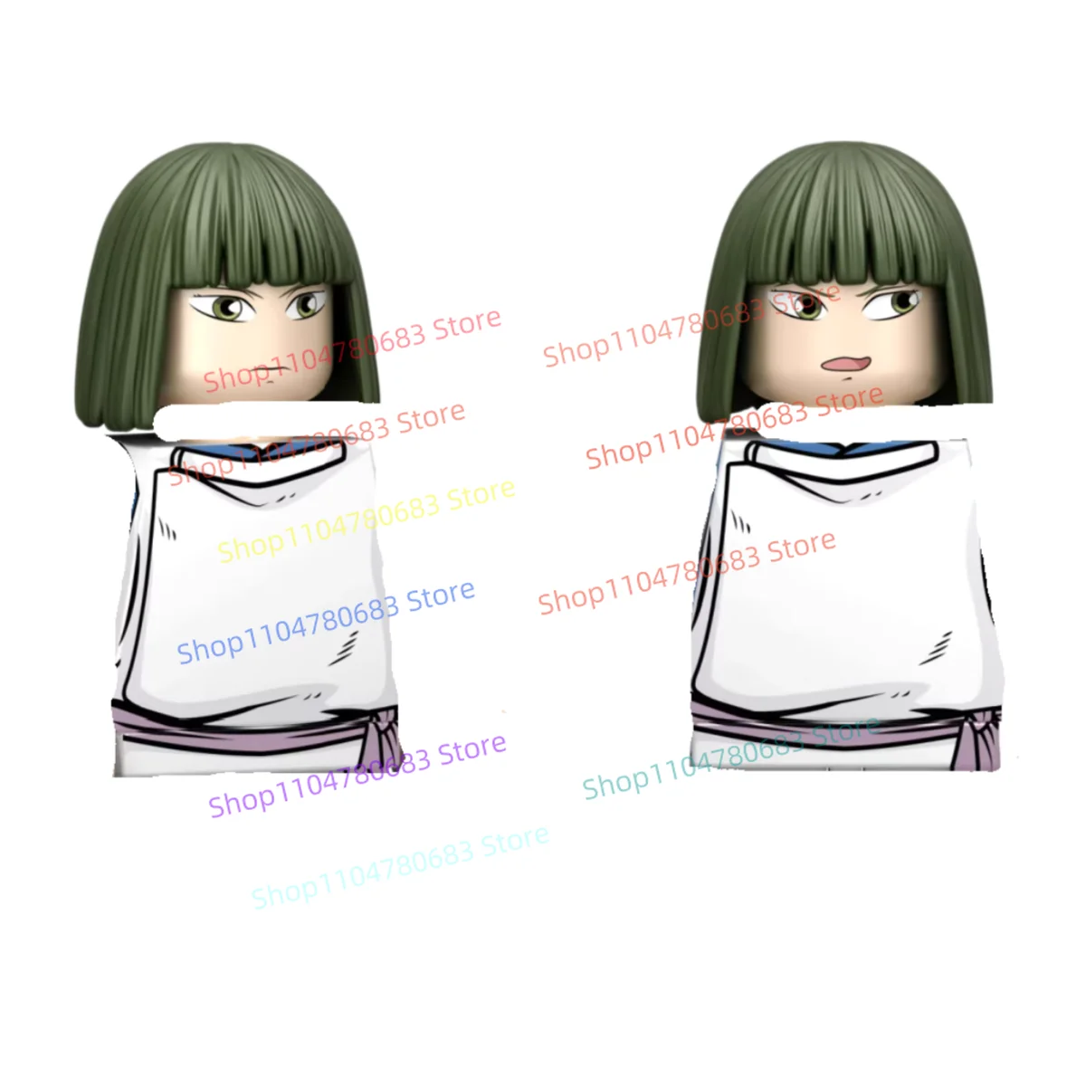 Mini bouwstenen schattig meisje figuur MOC assemblagemodel cartoon anime speelgoed huisdecoratie vakantie cadeau collectie