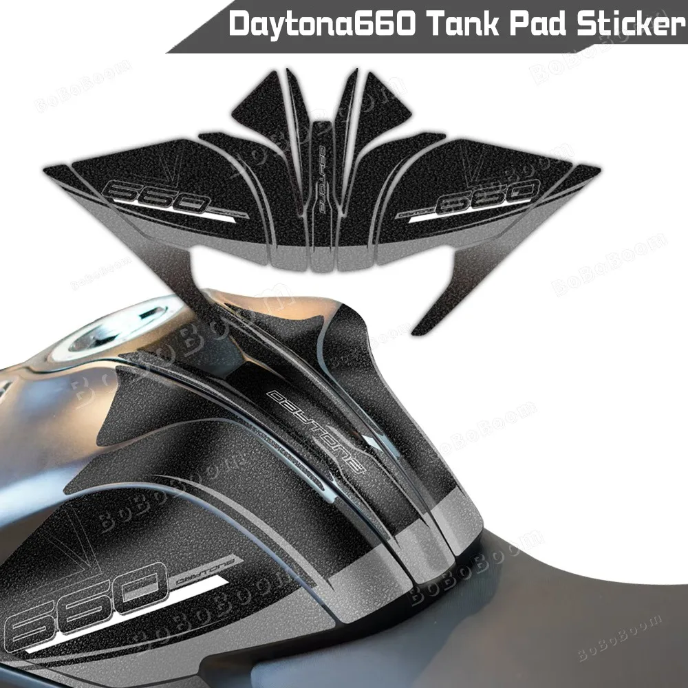 

For Daytona 660 Daytona660 2024 Motorcycle Accessories Sticker Fuel Tank Knee Grip Protector Sets Anti-slip Waterproof Decal