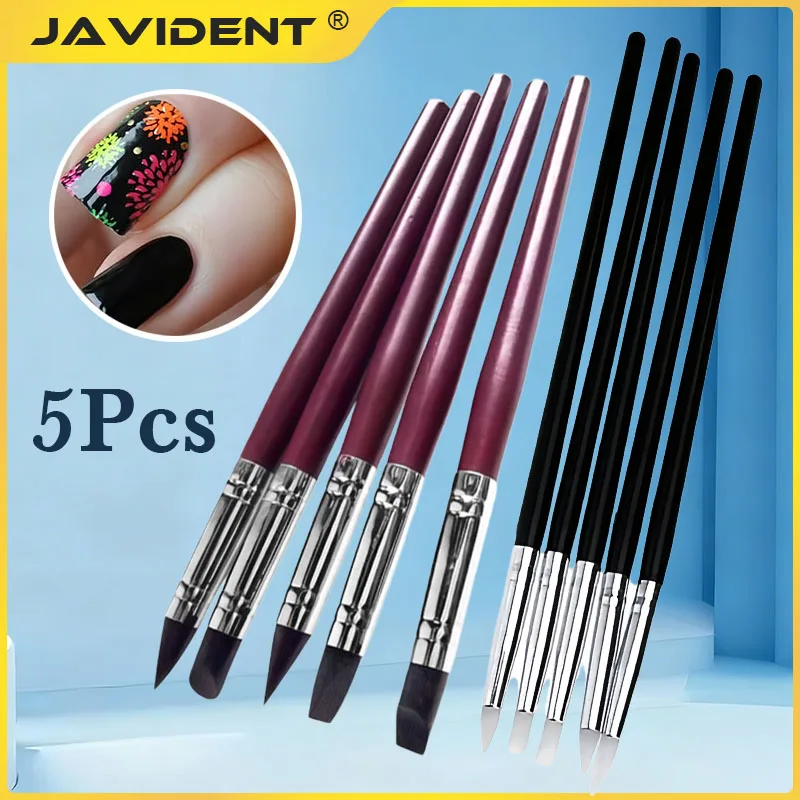 Dental Aesthetic Porcelain Application Pen Resin Smoothing Brush, Watercolor, Oil Painting, Acrylic and Gouache Modeling Brushes