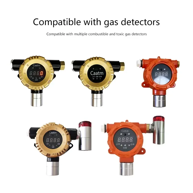 Factory Supply Fixed Controller LCD Multi RS485 (Bus Type) Output Toxic Central Monitoring System 1200m