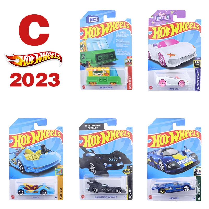 2023C Original Hot Wheels Alloy Car Model ROLLER TOASTER BATMAN FOREVER BATMOBILE Boy Collection Toy Birthday Gift