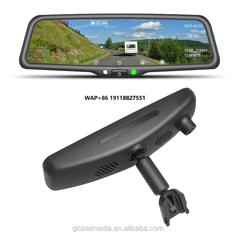 New Factory Outlet Interior Rearview Mirror Car Rearview Mirror with Waterproof Backup