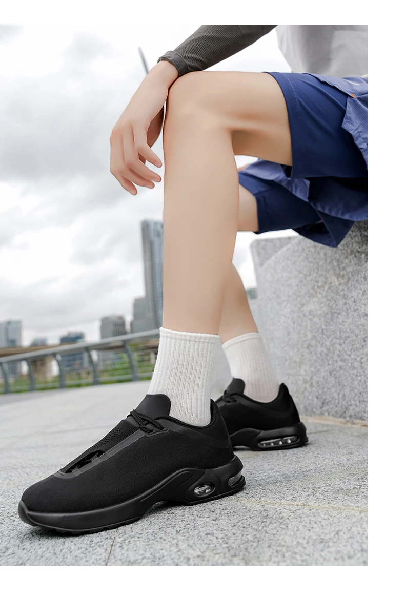 2025 New running shoes men's non-slip wide-footed jogging shoes men's quality sneakers men's breathable casual sneakers