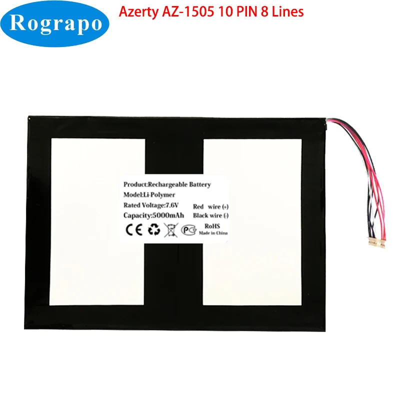 New 7.6V 5000mAh Azerty AZ-1505 Laptop Notebook Battery