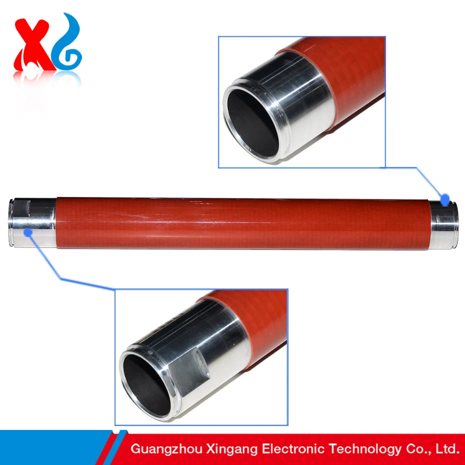 2pcs X 상부 정착기 열 롤러 Xerox 700 770 DC240 242 250 252 260 색상 550 560 C60 C70 C75 J75 WC7655 7665 7675 7755 7765