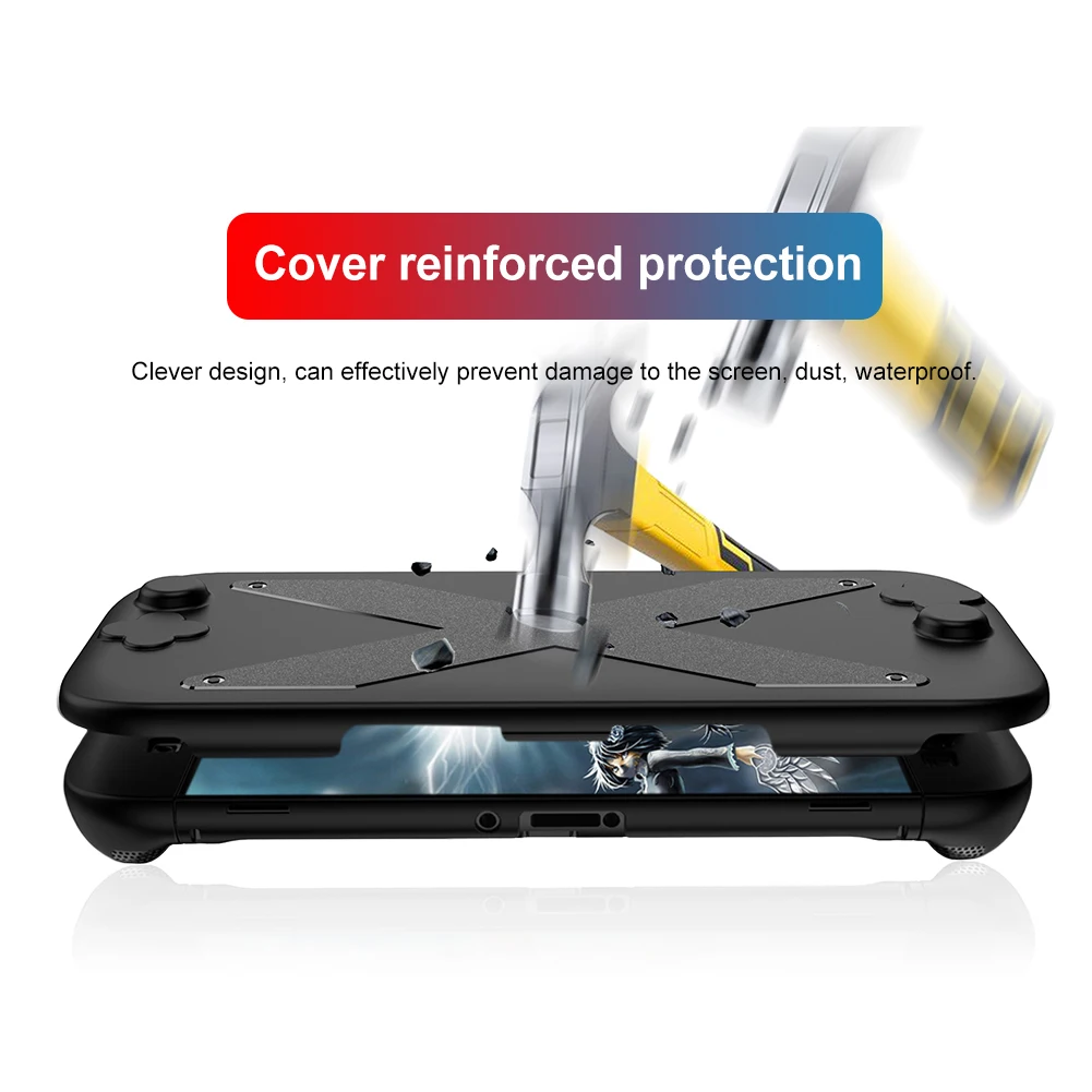 حافظة من البولي يوريثان + PC غطاء مقبض مريح مضاد للسقوط غطاء حماية مضيف شل لنينتندو لملحقات وحدة التحكم Switch 2 #5