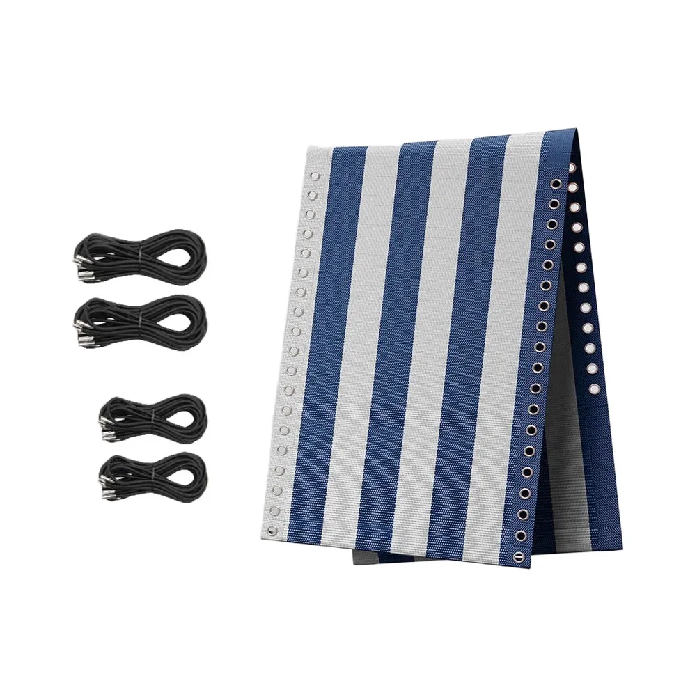 Beach Lounger Cloth Outdoor Lounge Fabric Wear Resistant Material Snug Fit Design Lightweight Construction Foldable Storage