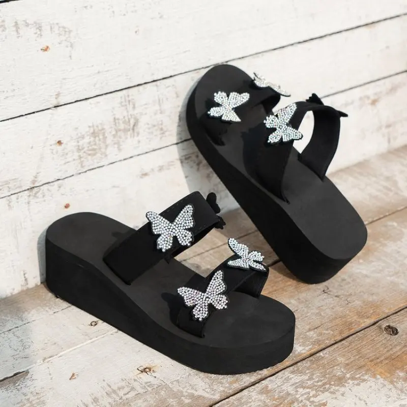 

NEW fashion Ladies Shoes 2024 Slippers for Woman Summer Shoes Wedges Shoes for Women Slippers Women Luxury Platform Slippers 42