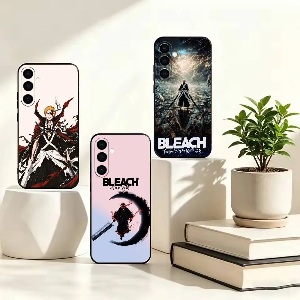 Blood Chains Ichigo B-bleach tybw  Black Shockproof Painted phone Case For Samsung A73 20,21s,22,31,32,52,53,72
