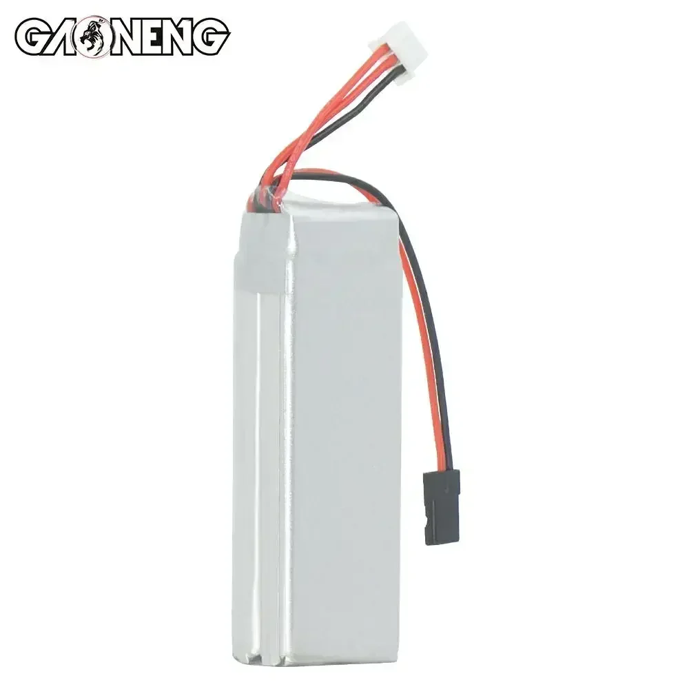 Batteria GAONENG 7.4V 2S 3300mAh 5C Lipo con spina JR per trasmettitori Airtronics/Sanwa MT-4 M11X M12 Exzes-X Aquila-6 SD-10G