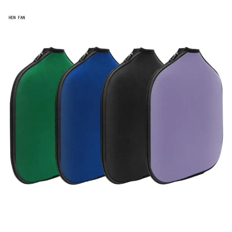 Neoprene Paddle Cover Paddle Storage Bag for Standard Pickball Paddle Pickleballs Racket Sleeve Pickleballs Paddle Cover M89D