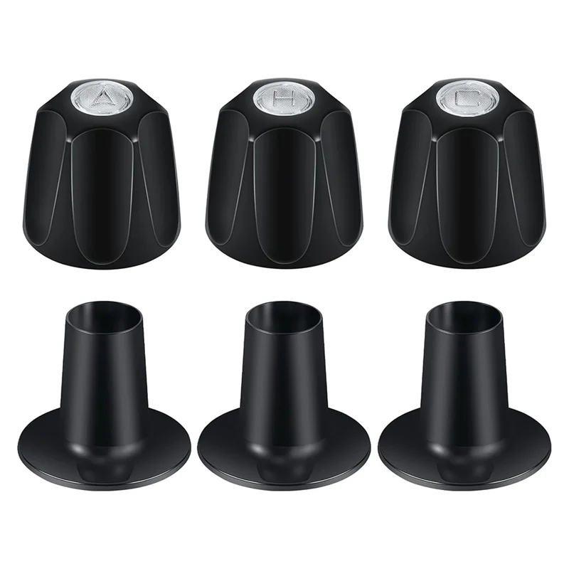 Duschknöpfe, 3-teilig, Ersatz für Preis, Pfister Badewanne/Duschgriff, Wiederherstellung, 3-Wasserhahn-Griff-Zier-Set-BAAQ