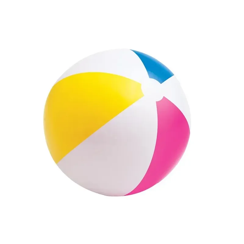 Wholesale PVC Inflatable Beach Ball Custom Color Logo Elastic Rubber Ball Unisex Outdoor Swimming Pool Water Recreation Toys