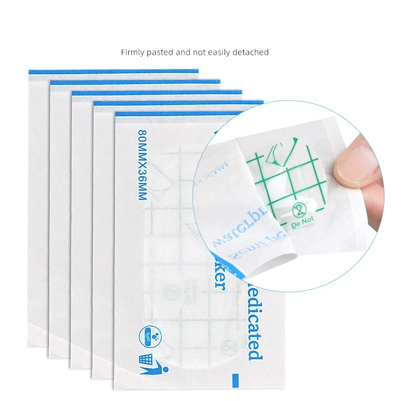 

{Winter4} 5Pcs Tattoo Eyebrow Tattoo Sterile Waterproof Dressing Eyebrow Protective Patch Dressing Patch Eyebrow