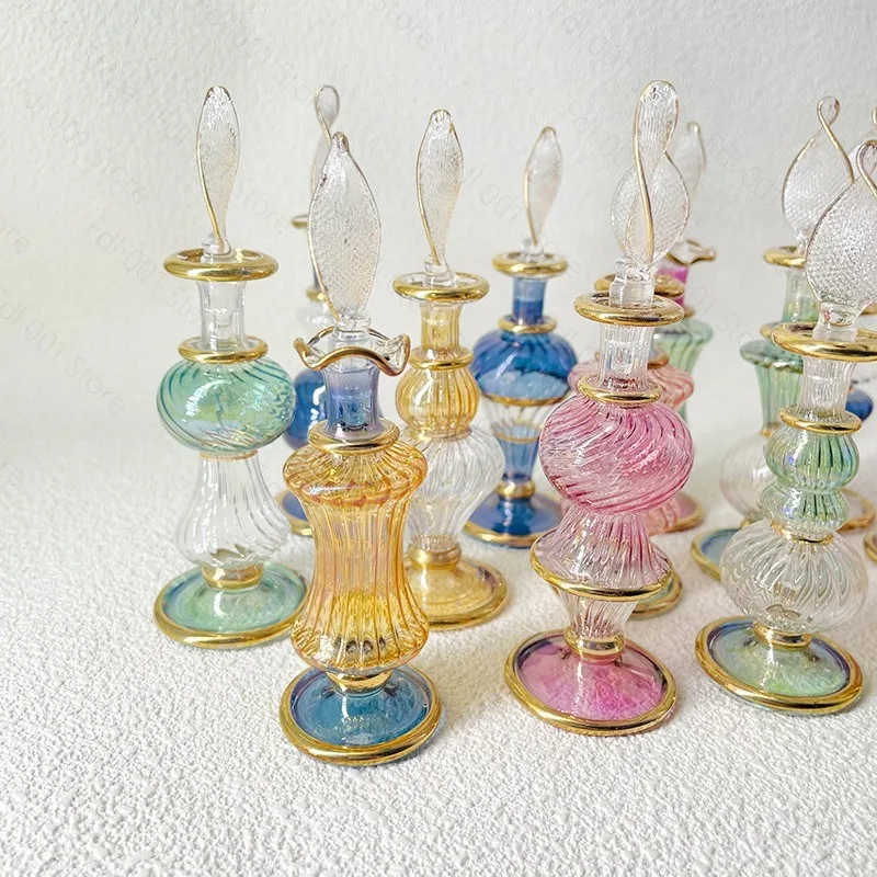 perfume bottle, handmade 8cm flavor bottle, glass bottle for delicate ornaments, ornaments and souvenirs