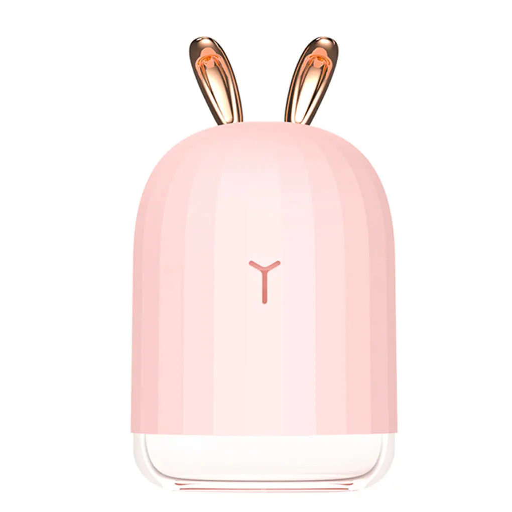 220ml Sonic Air Humidifier Aroma Essential Oil Diffuser Home Car LED Night Lamp Fogger Mist Maker