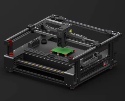 V2 Openpnp  Second Generation Dual Vision  Machine with Double Head Automatic Spreader