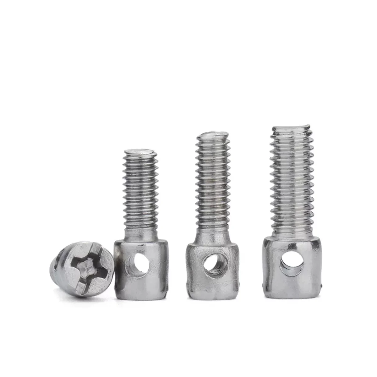 M3M4M5M6 304 Stainless Steel Lead Sealed Electric Meter Box Screw With Hole Cross Bolt