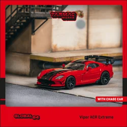 TW In Stock 1:64 Viper ACR Extreme Red Diecast Diorama Car Model Collection Miniature Toys Tarmac Works