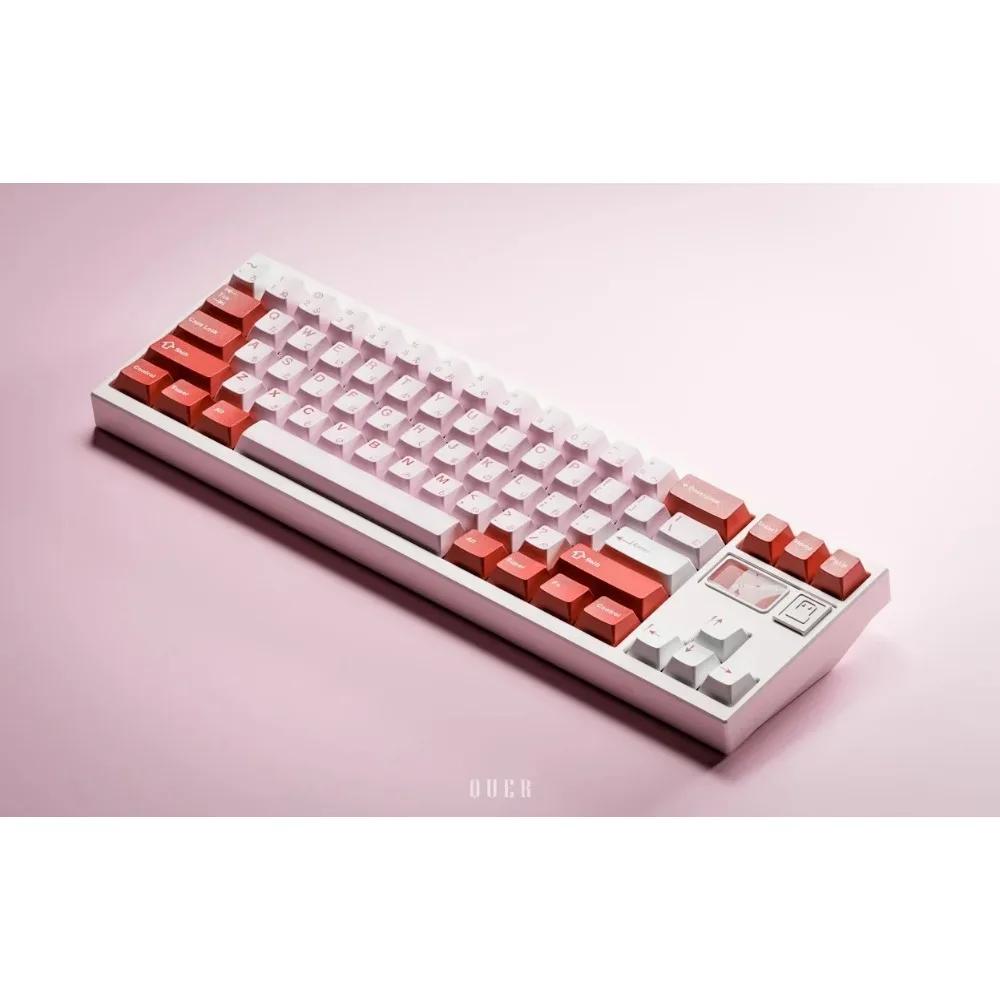 

Комплект механической клавиатуры QUER Vela70, трехрежимная беспроводная клавиатура, комплект GASKET 13, экран с возможностью горячей замены, алюминиевые клавиатуры, аксессуары для ПК