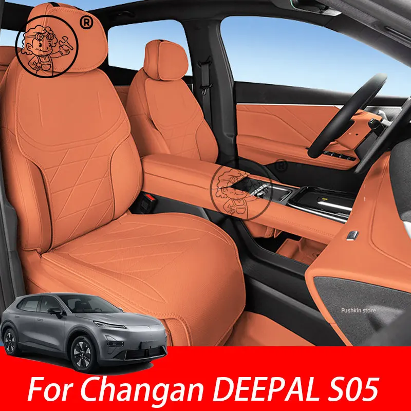 For Changan DEEPAL S05 2025 2026 Complete Set of Breathable All-Season Protective Seat Covers  Car Interior Accessories
