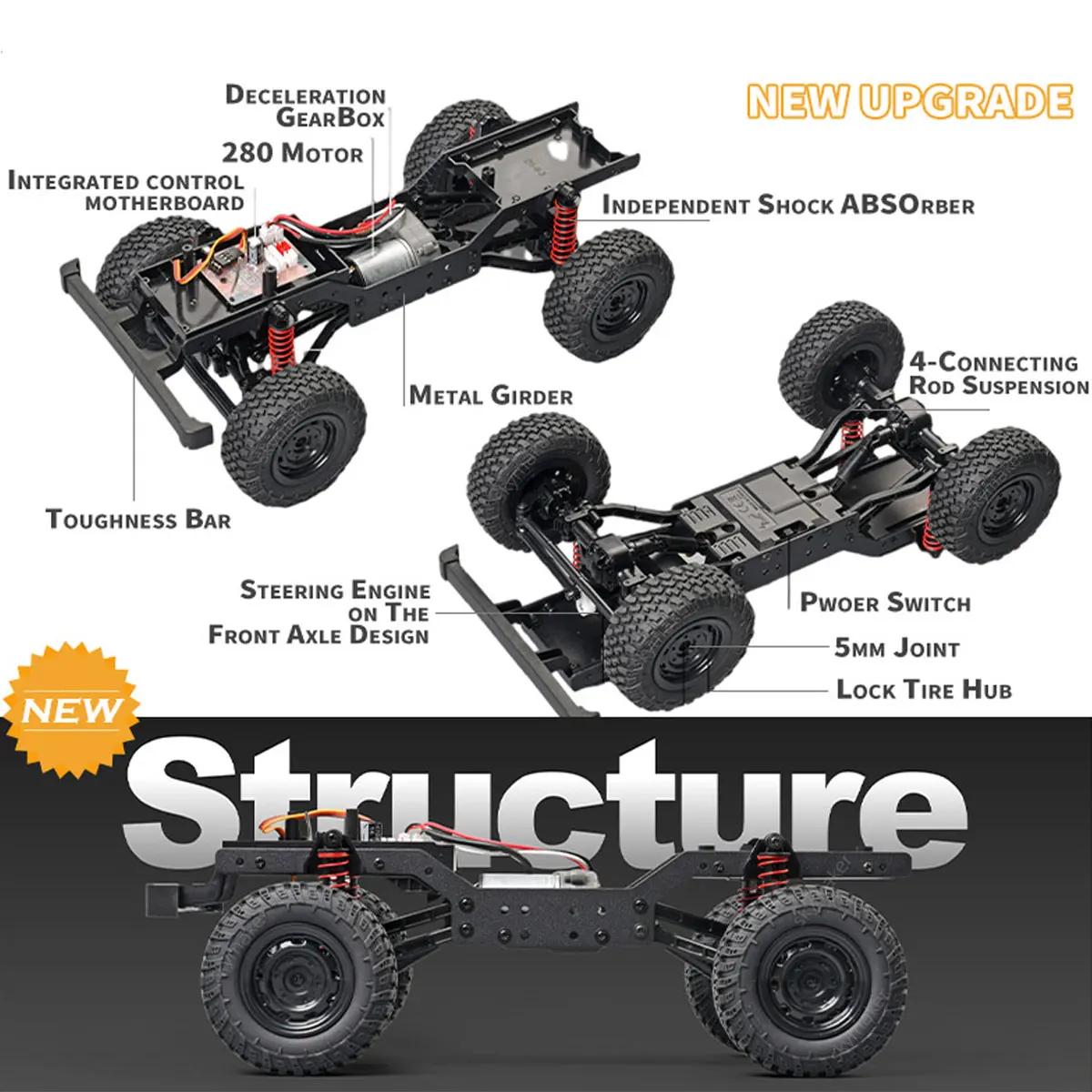 1/12 MN99s نسخة مطورة RTR نسخة RC سيارة 1:12 MN نموذج MN98 2.4G 4WD RC روك الزاحف التحكم عن بعد سيارة مركبة يتم التحكم بها عن بُعد سيارات اللعب