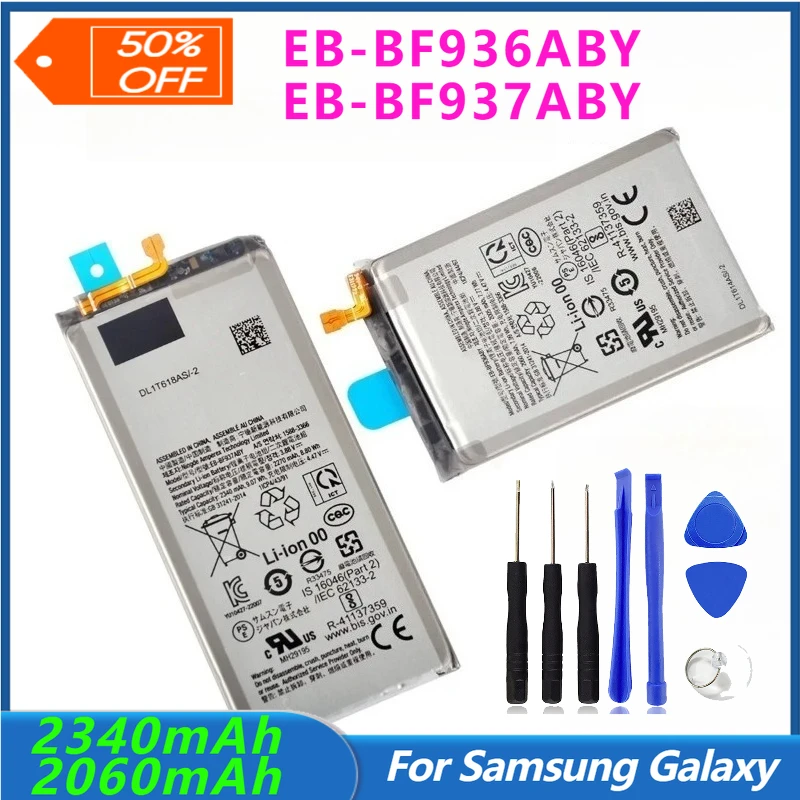 Новый аккумулятор EB-BF936ABY EB-BF937ABY для Samsung Galaxy Z Fold 4 5G F936 F937, сменные аккумуляторы + инструменты