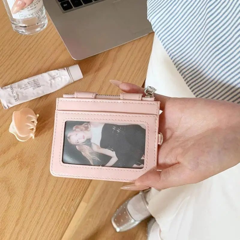 Niedlicher Hasen-Kartenhalter aus PU-Leder, Kawaii-Design mit Hasenohren, mehrere Kartenfächer, tragbare Aufbewahrungstasche für den täglichen Gebrauch, Reisen und Einkaufen. – Detail 4