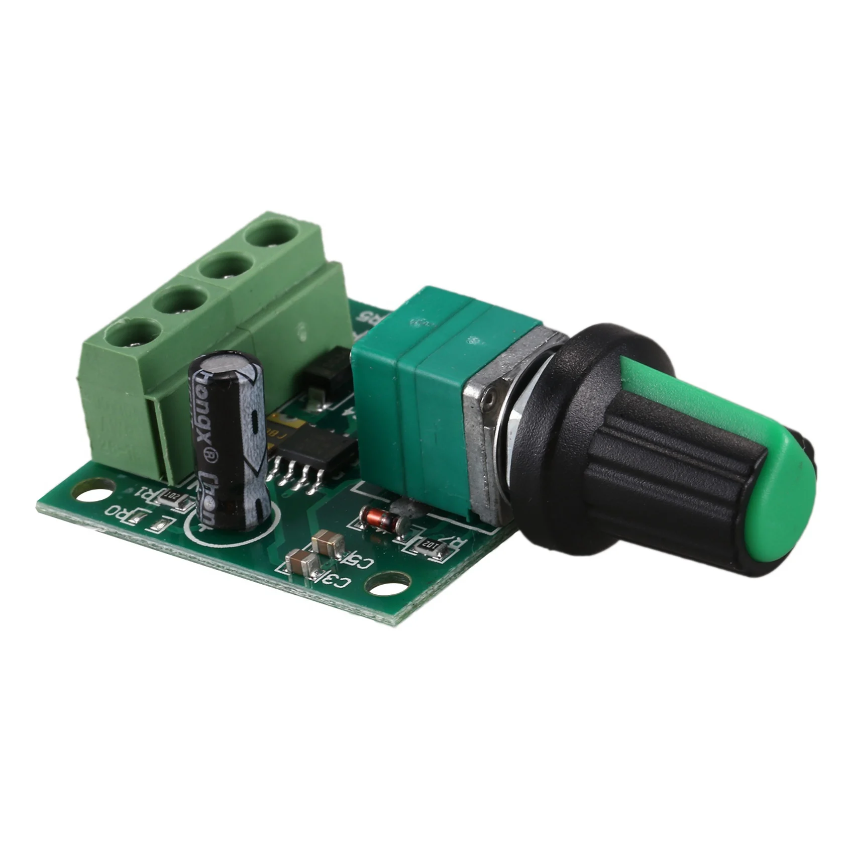 

BHTS-2X Low Voltage DC PWM Motor Speed Controller Module 1.8V 3V-5V-6V 12V 2A