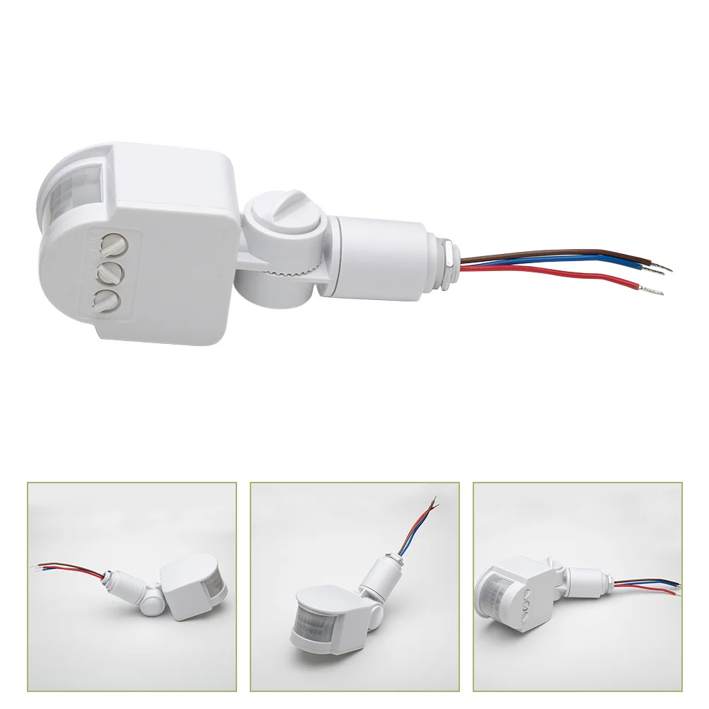 

Pir Infrared Motion Sensor Light Ac85-265V Durable ABS Pc Motion Sensor for Parking Garage Corridor Security Lighting