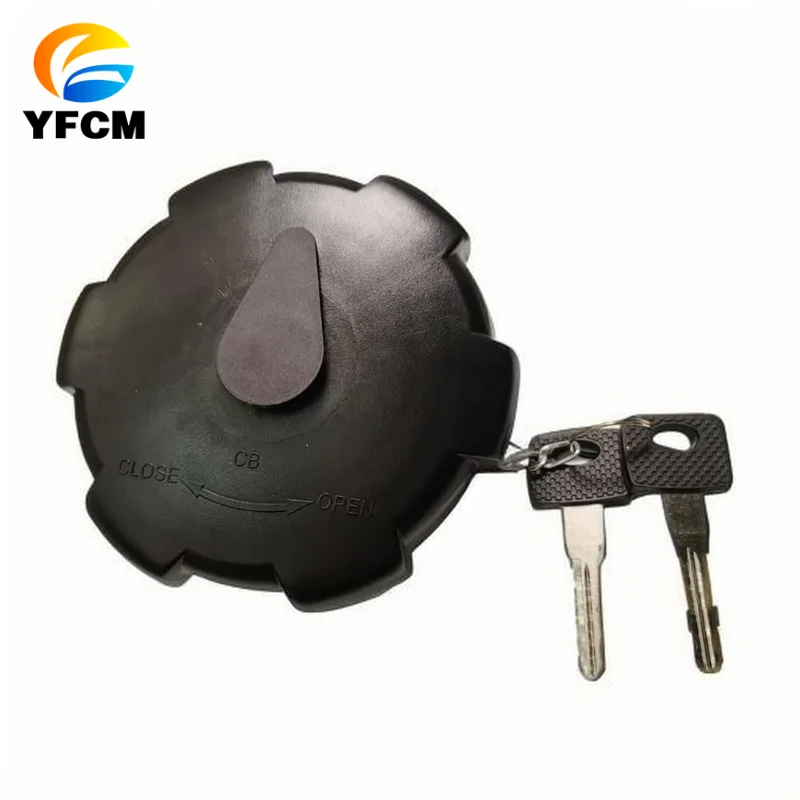 Excavator Parts Fuel Tank Cap for European Pump Truck Fuel Tank Cover Anti-theft Cover A0004700405