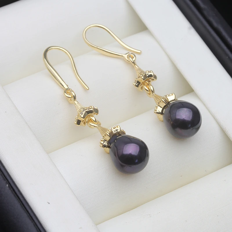 

Real Freshwater Pearl Dangle Earrings For Women