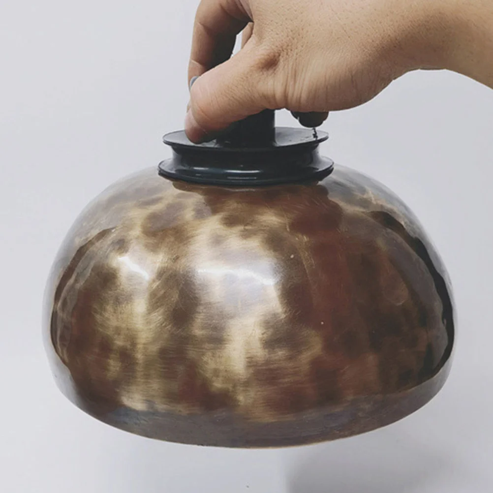 

2Pcs Suction Handle for Singing Bowl Fluorelastomer Lifting Tool Enhanced Sound Therapy Accessory Handle