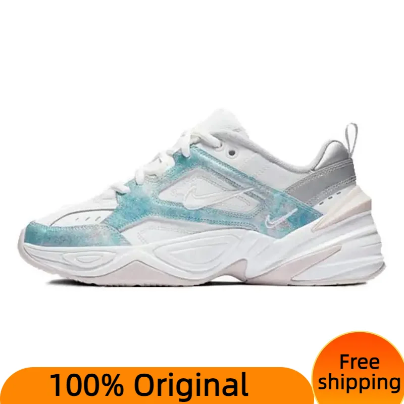 

Nike M2K Tekno White Blue Women's Sneakers shoes AO3108-103 With Original Box