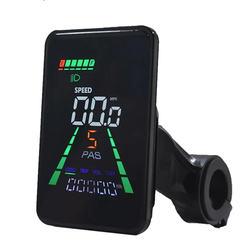 Compteur d'affichage LCD pour vélo électrique L5, fonctionnalité NFC 24V/36V/48V/60V UART type-c pour Scooter électrique, compteur de vitesse NFC