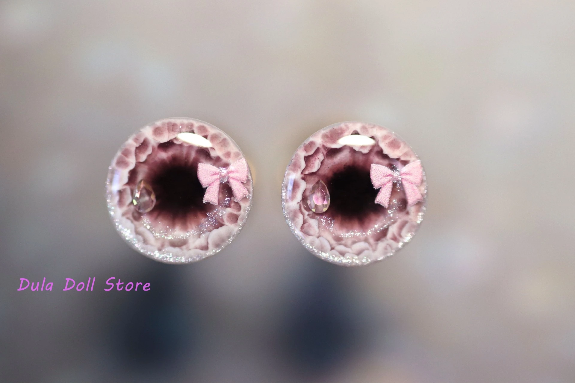 Dula Handmade สามมิติกาวมือแกะสลักเพชรสายตายาว Eye Chips Blythe Bjd ตุ๊กตา