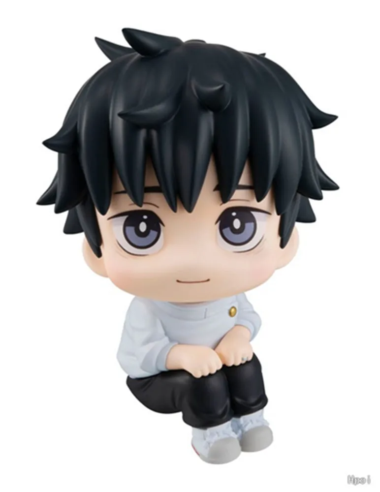 10CM Anime Jujutsu Kaisen Okkotsu Yuta Figure Sitting Look Up Cute Model Toy Gift Head Action Figure PVC Boxed Collection