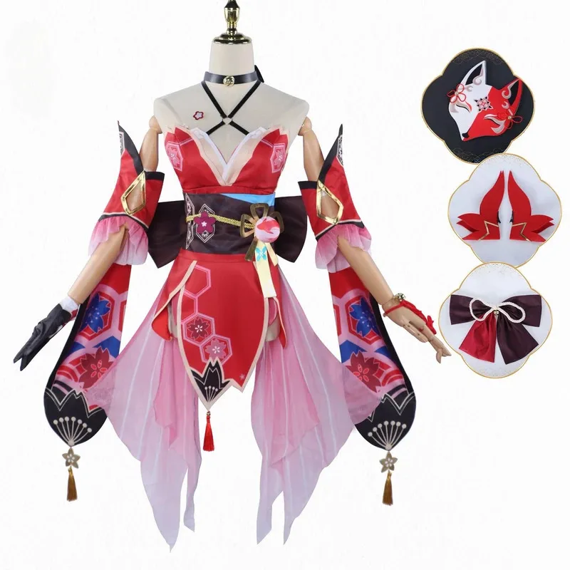 【Wetrose】In Stock Sparkle R Cosplay Costume Honkai Star Rail 2.0 Hanabi Sparkle Full Set Wig Halloween Xmas New Year
