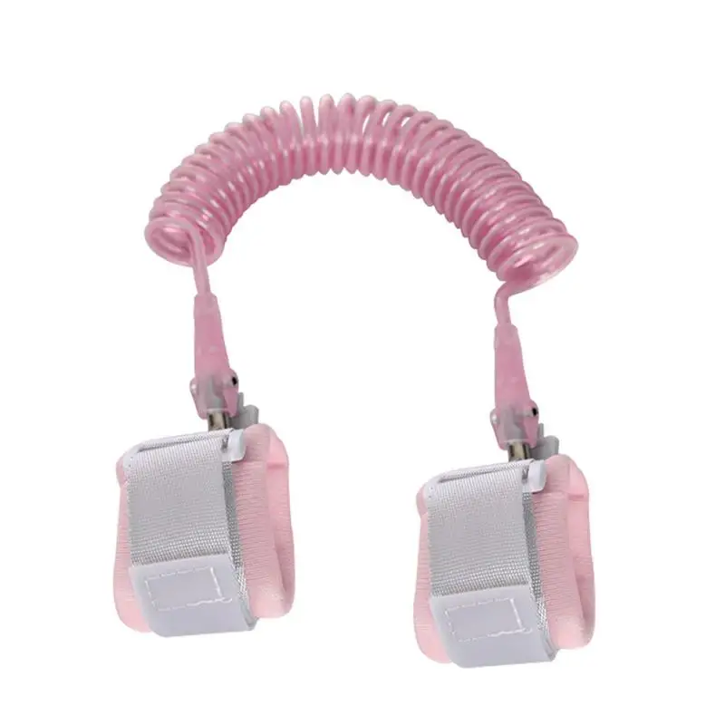 

Детский регулируемый поводок против потери, звено на запястье, детский браслет для ходьбы, для маленьких мальчиков и девочек, для путешествий