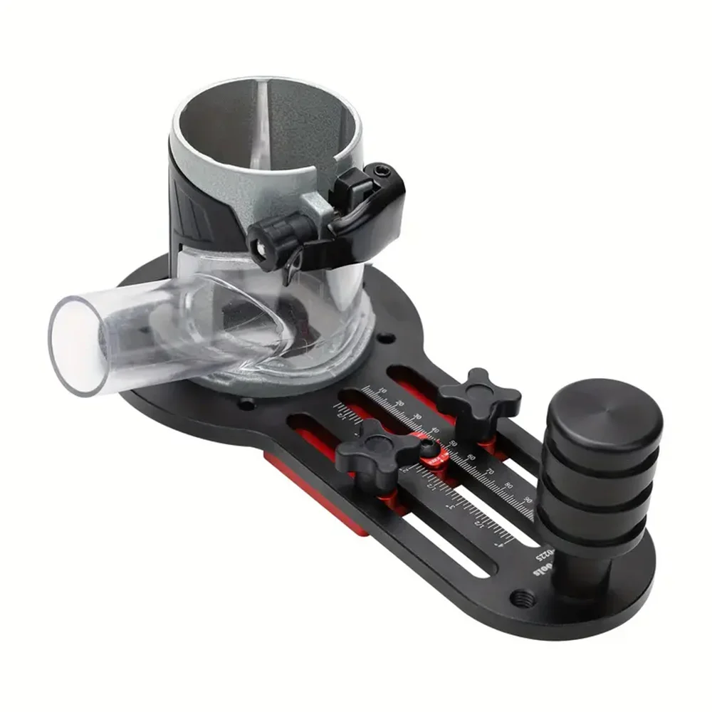 

Router Slotting Locator for 65mm Trimming Machine Panel Cutting Compact Aluminum Scale Included