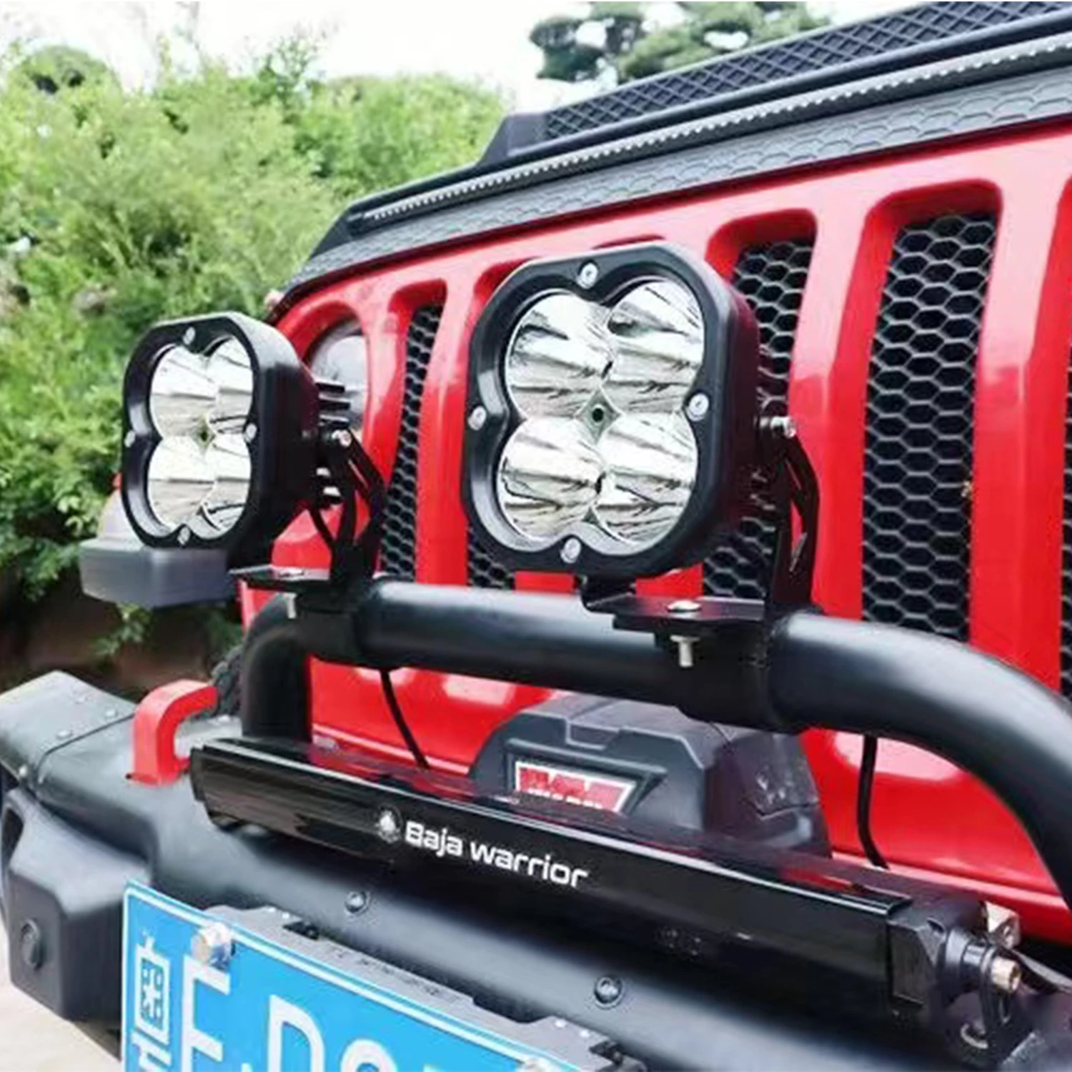 5 "بقعة مصباح LED6507 سبائك الألومنيوم 80W مصباح العمل المصد الأمامي